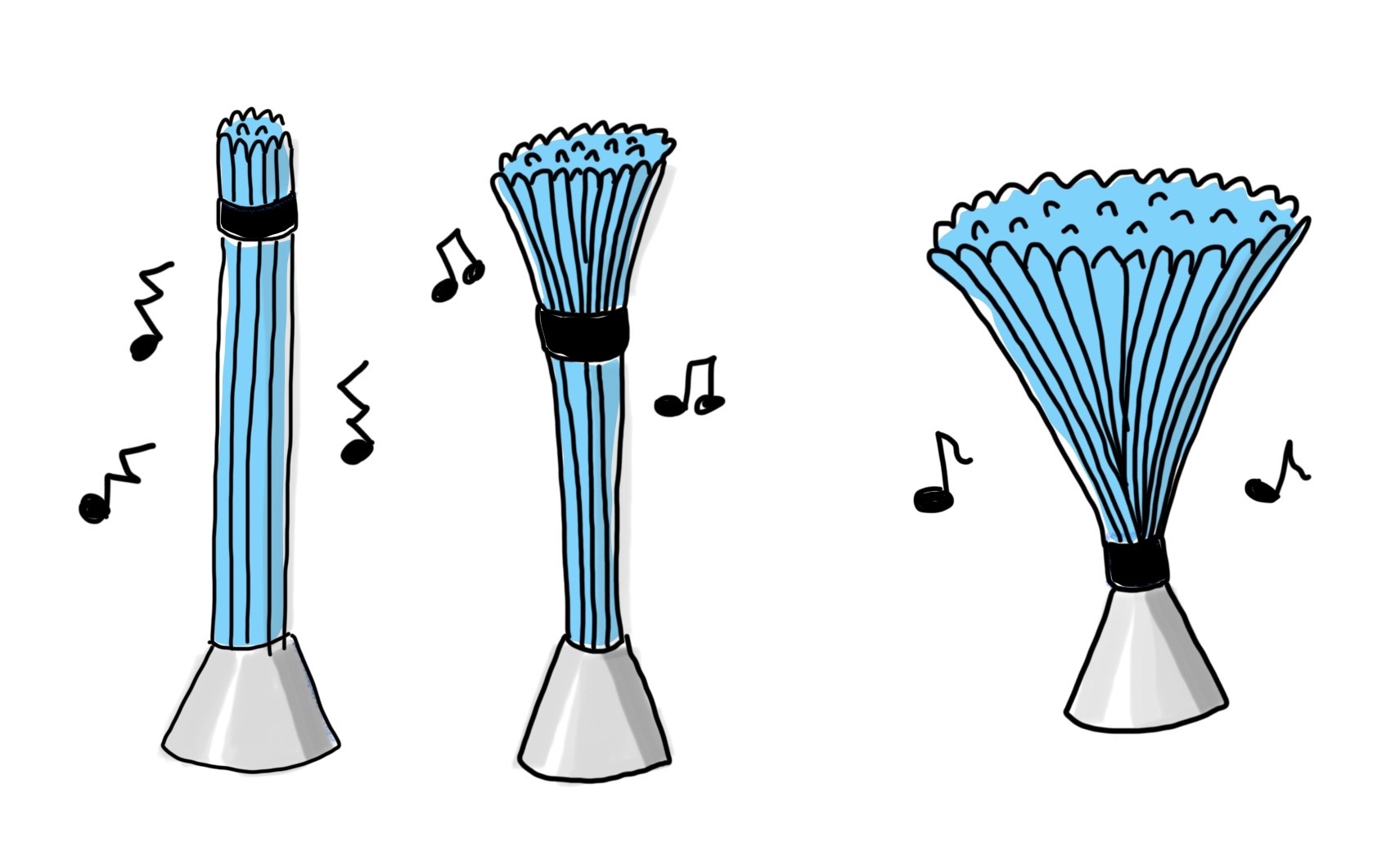Re-thinking Music Search through Shape-Changing Interfaces