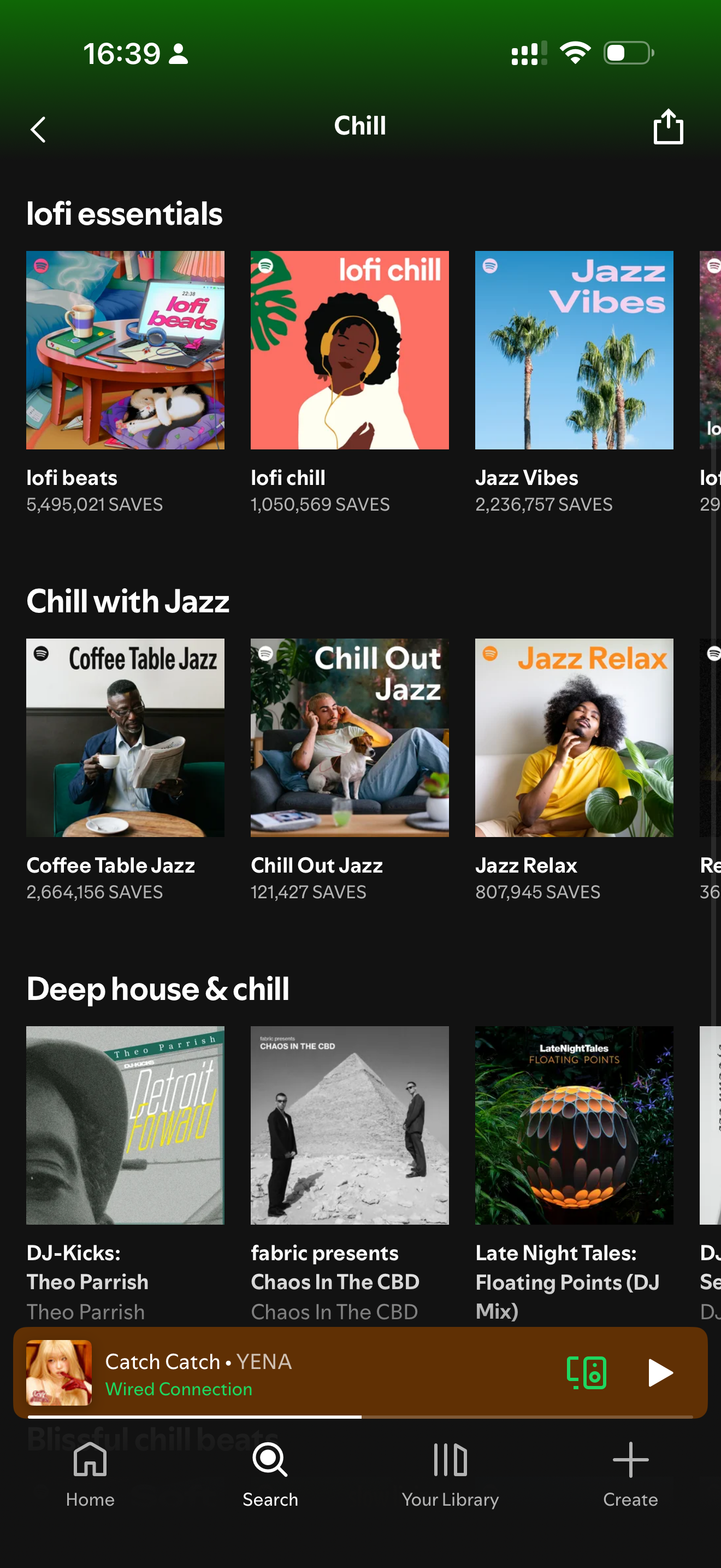 Shape-changing music interface concept, frame 3