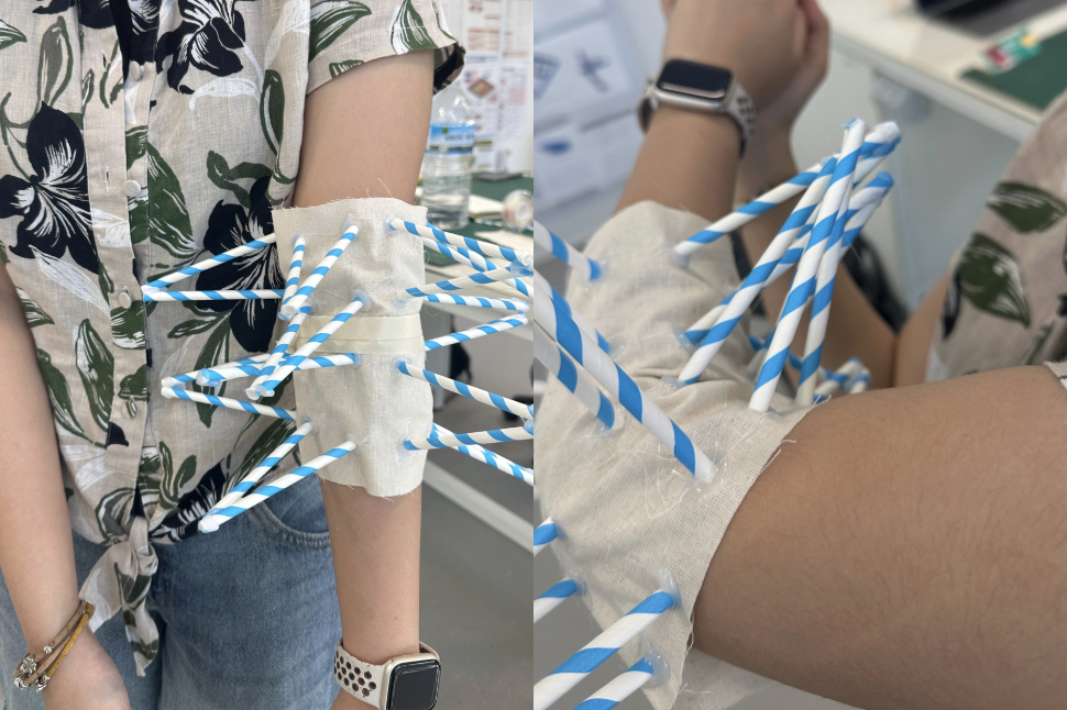 Low-fidelity prototype detail